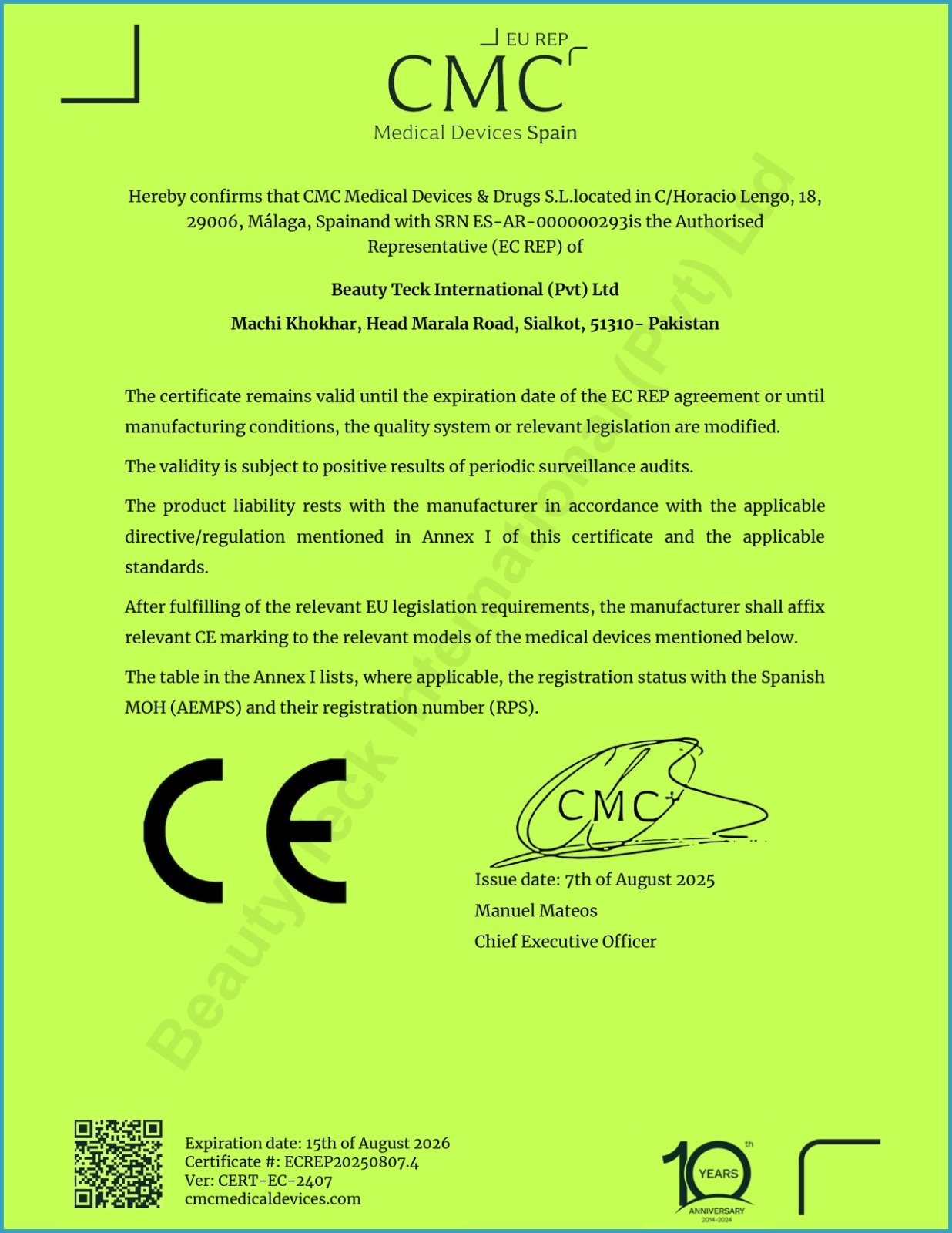 CISSP Certificate