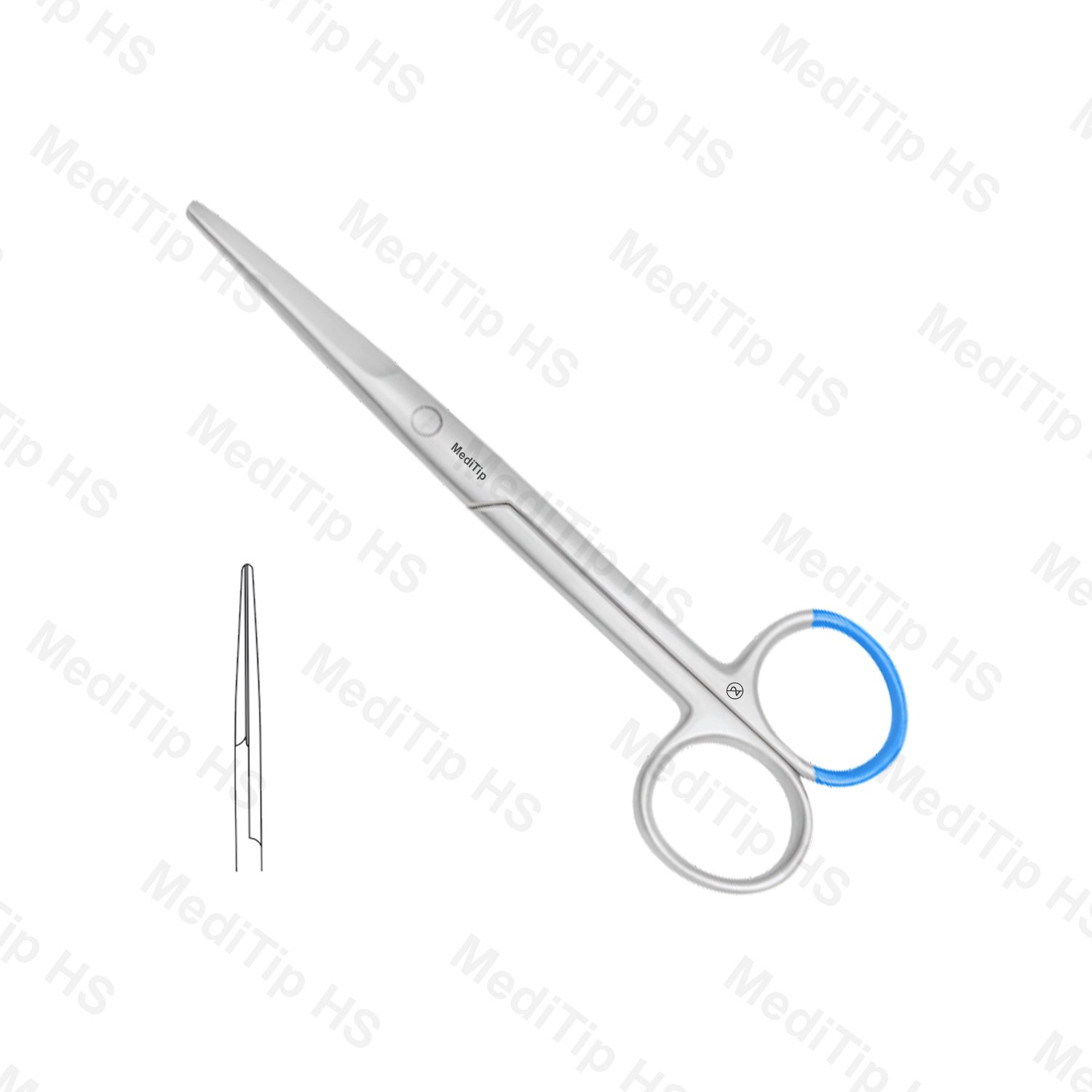 Non sterile Single-use Mayo scissors straight