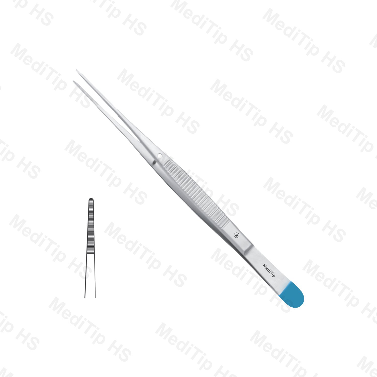 Non-sterile single-use Cushing dissecting forceps straight
