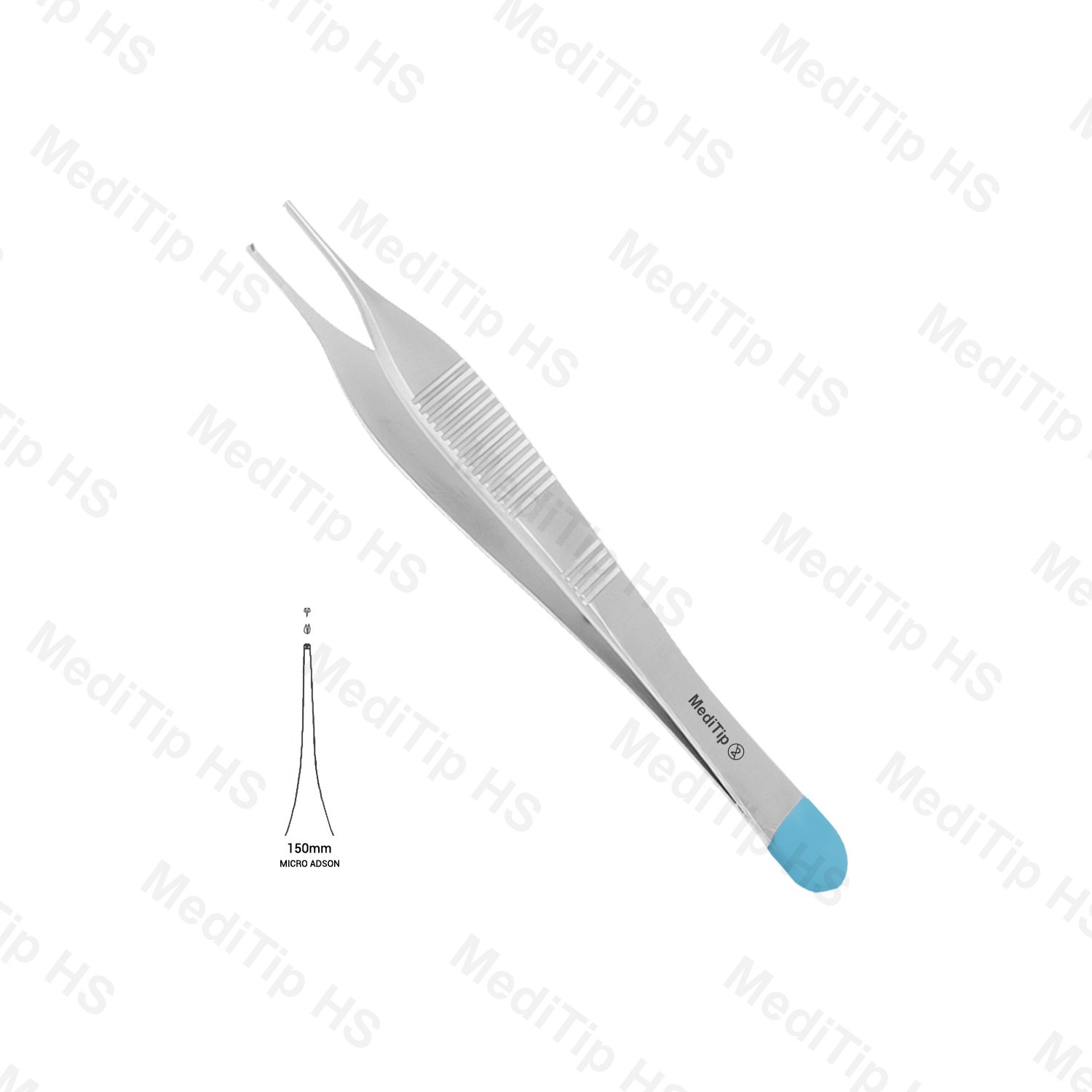 Single-Use Adson Forceps With G/Pin Micro Adson