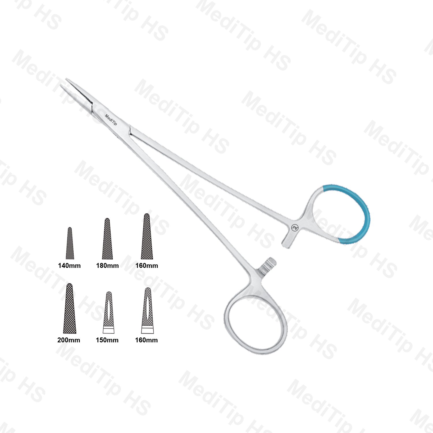 Non sterile Single Use Crile Wood Needle Holder