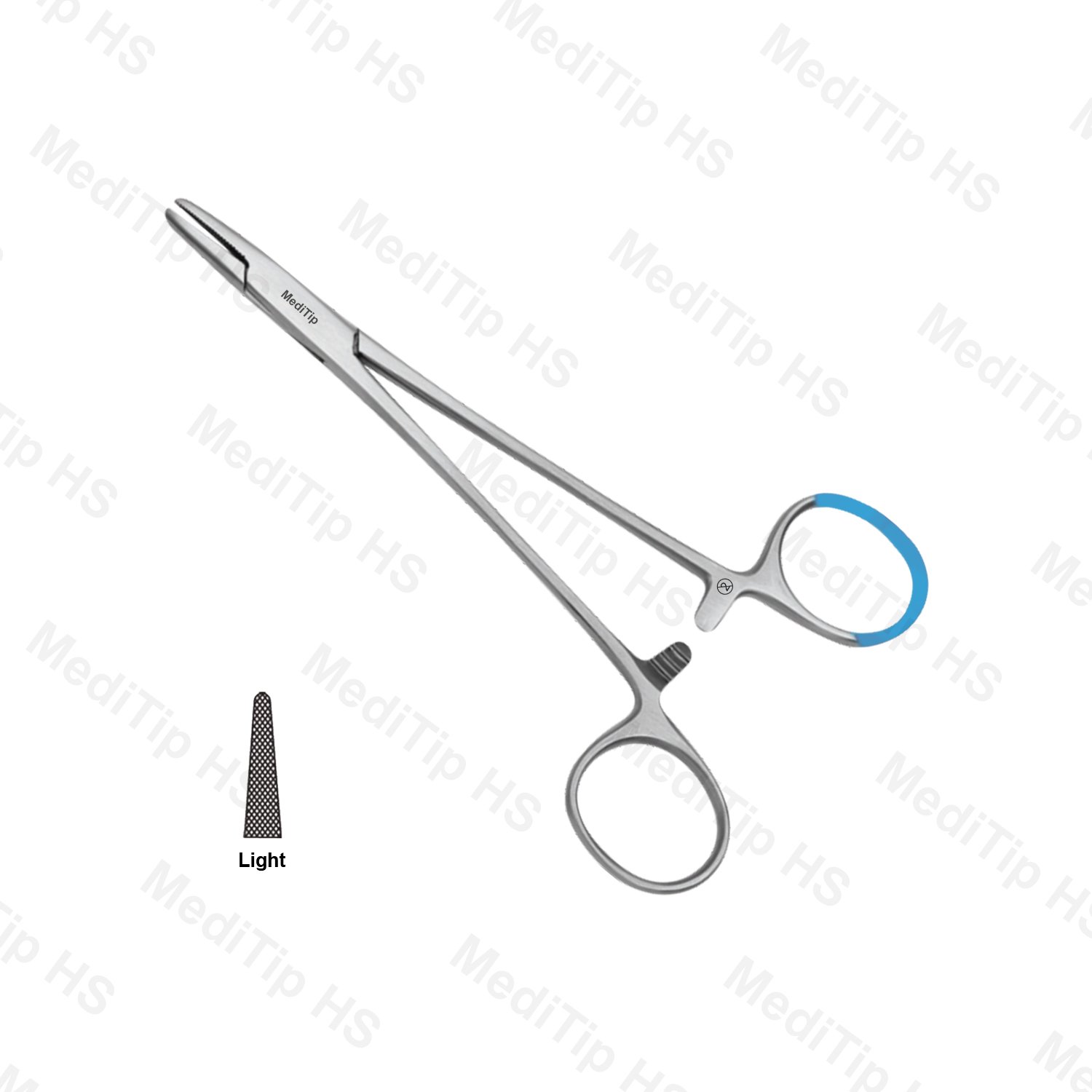 Non sterile Single Use Crile Wood Needle Holder Light