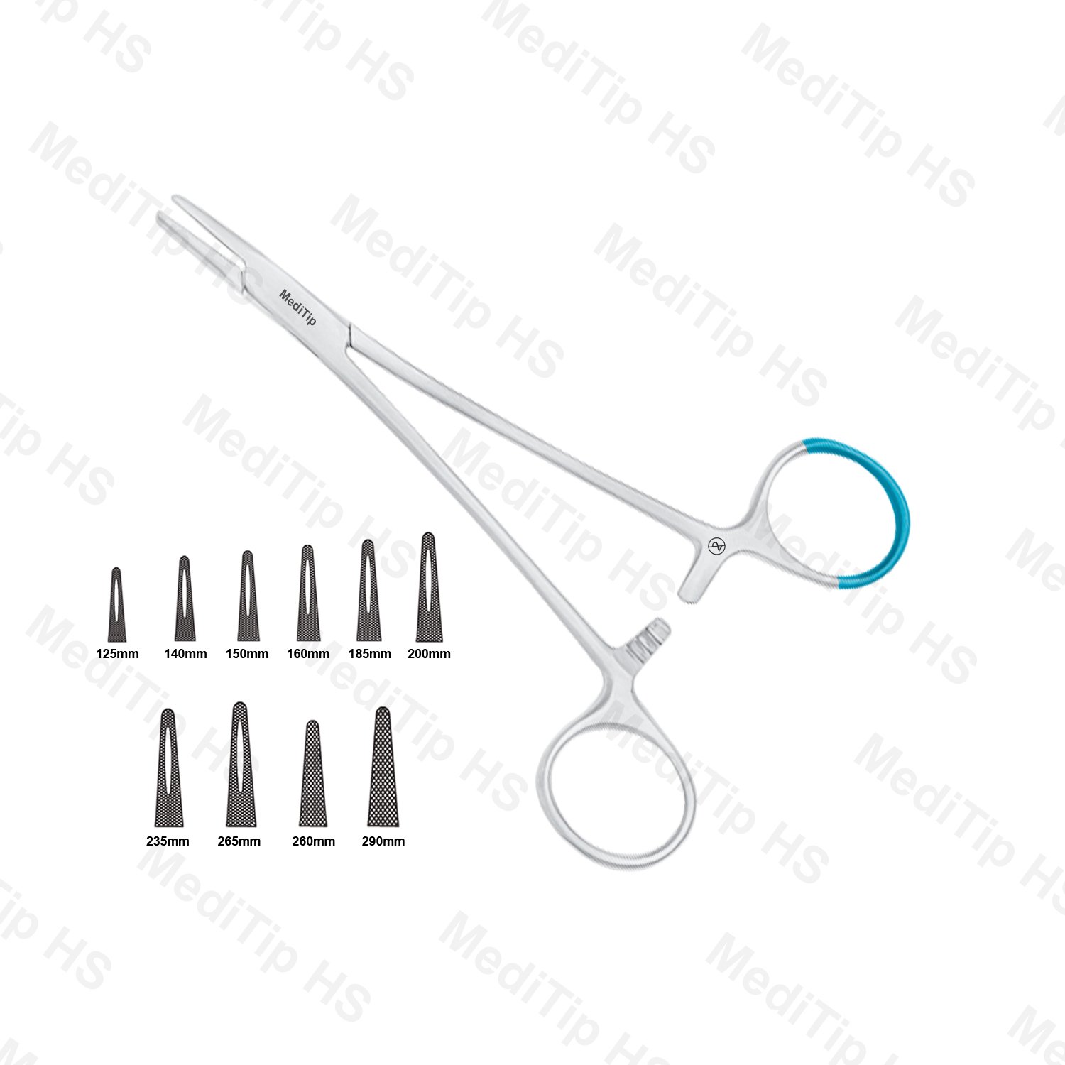 Non sterile Single Use Mayo Hegar Needle Holder (Medium)