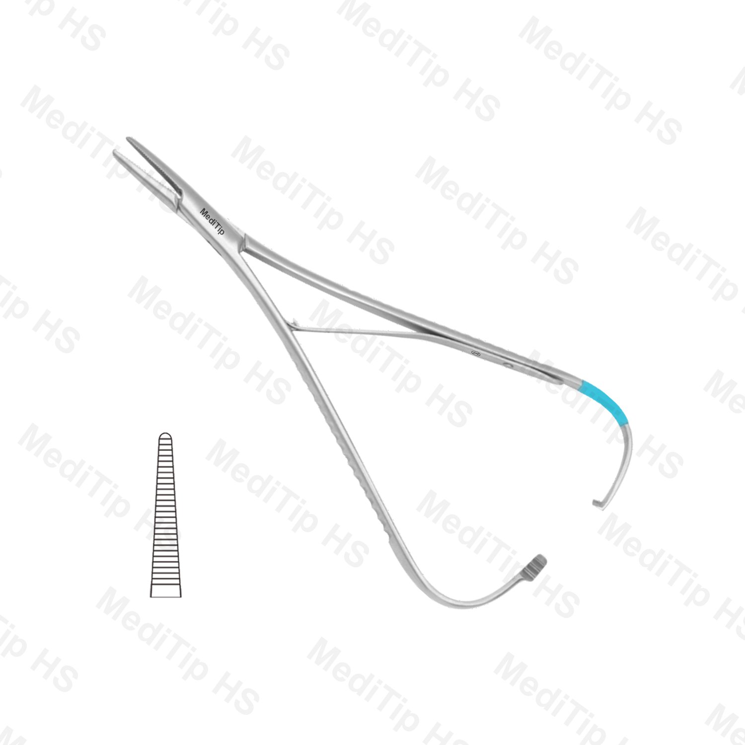 Non sterile Single Use Smaha Mathiue Fine Point Needle Holder