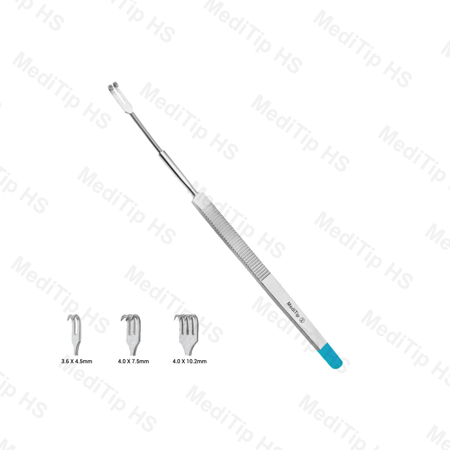 Non Sterile Single-Use Wound Retractor Flexible Shaft 155mm Sharp