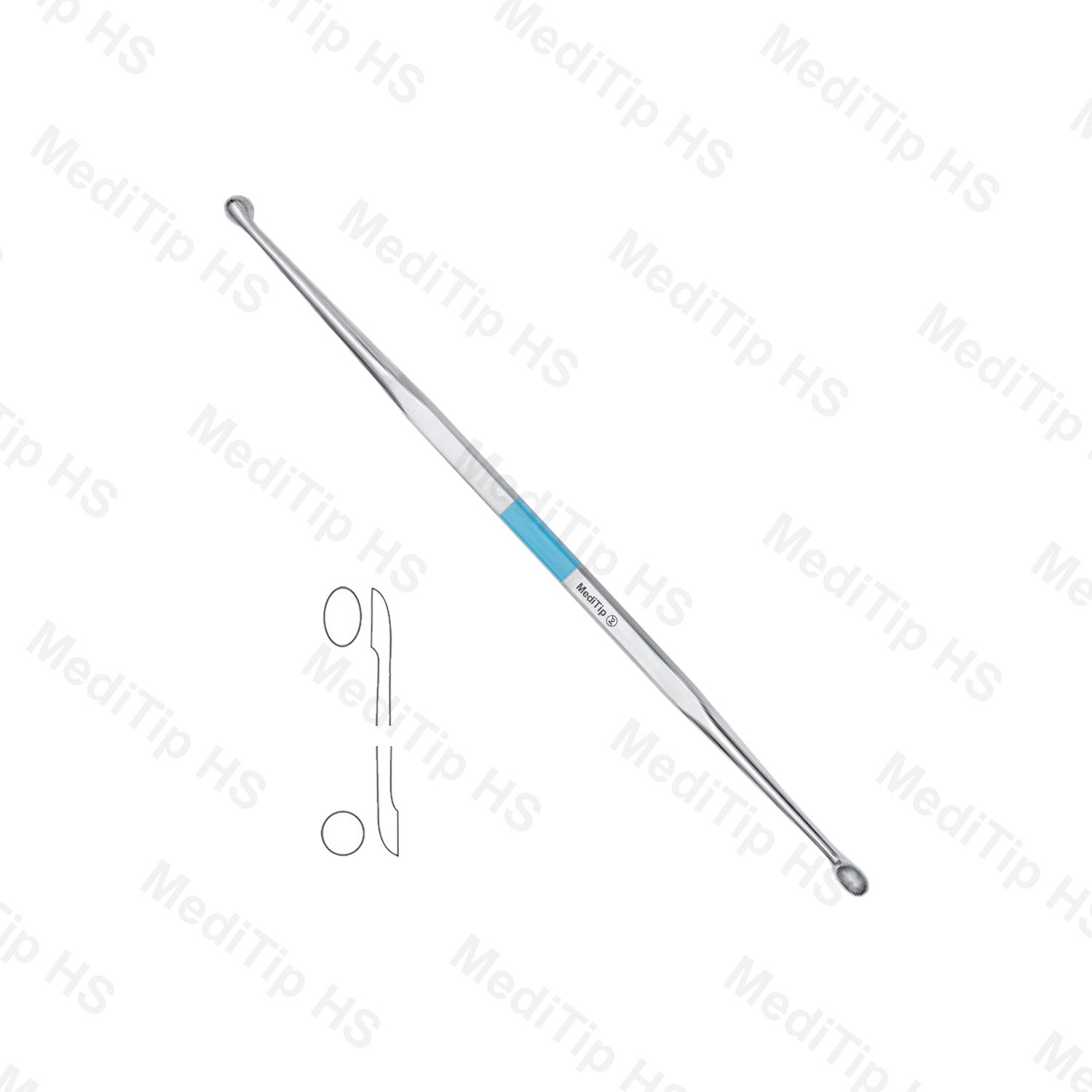Non-Sterile Single-Use Bone Curettes Double-Ended