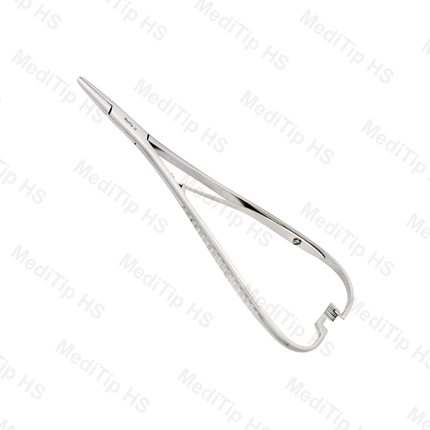 Mathieu Needle Holder, Serrated Jaws